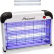 ASPECTEK Powerful 20W Electronic Indoor Insect Killer, Bug Zapper, Fly Zapper, Mosquito Killer-Indoor Use Including Free 2 PACK Replacement Bulbs - 1