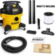 DEWALT DXV06P 6 gallon Poly Wet/Dry Vac, Yellow DEWALT DXV06P 6 gallon Poly Wet/Dry Vac, Yellow - 8