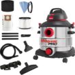 Shop-Vac 8 Gallon 6.0 Peak HP Wet/Dry Vacuum, Stainless Steel Tank, Portable Shop Vacuum with Multifunctional Attachments for Jobsite, Garage & Workshop. 5989400 - 1