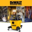 DEWALT DXV06P 6 gallon Poly Wet/Dry Vac, Yellow DEWALT DXV06P 6 gallon Poly Wet/Dry Vac, Yellow - 6