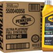Pennzoil Ultra Platinum Full Synthetic 0W-40 Motor Oil (1 Quart, Case of 6) - 1
