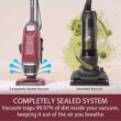 Kenmore BU3040 Intuition Lite Bagged Upright Vacuum Lightweight Cleaner 2-Motor Power Suction with HEPA Filter, 3-in-1 Combination Tool, Handi-Mate for Carpet, Floor, Pet Hair, Red W/No Lift-up - 3
