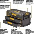 DEWALT TOUGHSYSTEM 2.0 Tool Organizer and Storage 3 Drawer Unit (DWST08330) - 2