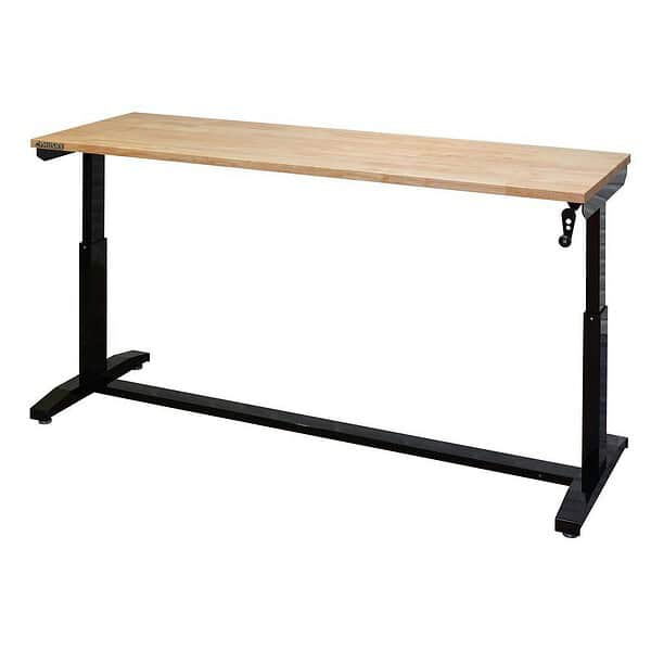 Husky HOLT72XDB11 72 In. Adjustable Height Work Table | BigEasyMart.com