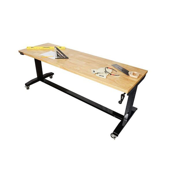 Husky HOLT72XDB11 72 In. Adjustable Height Work Table | BigEasyMart.com
