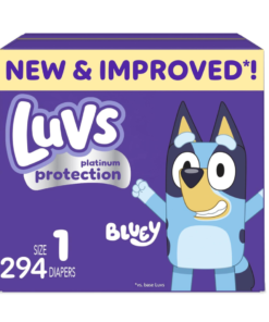 Luvs Diapers Size 1, 294 count - Disposable Diapers (Packaging may vary)
