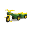 TOMY John Deere Pedal Tricycle and Wagon Set - John Deere Ride On Tractor for Kids, Green