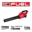 Milwaukee 2724-20 M18 FUEL 120 MPH 450 CFM 18-Volt Lithium-Ion Brushless Cordless Handheld Blower (Tool-Only) Milwaukee 2724-20 M18 FUEL 120 MPH 450 CFM 18-Volt Lithium-Ion Brushless Cordless Handheld Blower (Tool-Only)