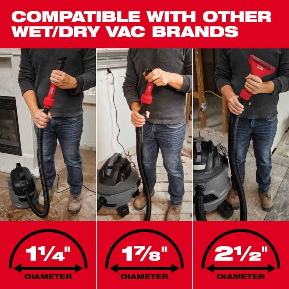 Milwaukee M18 FUEL 6-Gallon Wet/Dry Vac – Bare Tool (0910-20) – Cordless Shop Vac