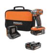 RIDGID R8723K-AC8400802 18V SubCompact Brushless Cordless Impact Driver Kit with 2.0 Ah Battery, Charger, and Extra 2.0 Ah Battery