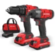 CRAFTSMAN V20 2-Tool Power Tool Combo Kit with Soft Case (2-Batteries Included and Charger Included)