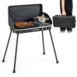 Costway 2-in-1 Gas Camping Grill and Stove with Detachable Legs