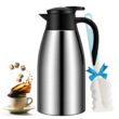 GearRoot 68oz Coffee Carafe Airpot Insulated Thermos Urn Stainless Steel Vacuum Thermal Pot Flask