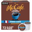 McCafe Paris Cafe, Single Serve Coffee Keurig K-Cup Pods, Medium Roast Coffee, 72 Count (6 Packs of 12) - 1