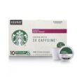 Starbucks Dark Roast K-Cup Coffee Pods with 2X Caffeine — for Keurig Brewers, 10 Count (Pack of 6) - 1