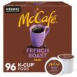 McCafe French Roast, Single Serve Coffee Keurig K-Cup Pods, Dark Roast, 96 Count (4 Packs of 24) - 1