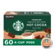Starbucks Coffee K-Cup Pods, Naturally Flavored Hot Cocoa For Keurig Coffee Makers, 6 Boxes (60 Pods Total) - 1
