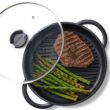 The Whatever Pan Cast Aluminum Griddle Pan for Stove Top - Nonstick Stove Top Grill 10.6