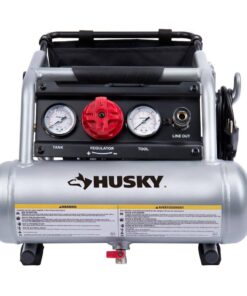Husky 3300113 1 Gal. Portable Electric-Powered Silent Air Compressor