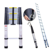 Telescoping Ladder 20ft 6.2M Aluminum DIY Extension Folding Loft Ladder