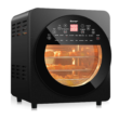 Costway 16-in-1 Air Fryer 15.5 qt Toaster Rotisserie Dehydrator Oven - Black