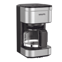 Krups Simply Brew Stainless Steel Drip Coffee Maker - Silver/Black