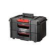CRAFTSMAN TRADESTACK System 21.45-in Ball-bearing 2-Drawer Multiple Colors/Finishes Structural Foam Tool Box