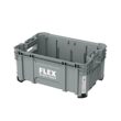 FLEX STACK PACK 15.4-in Gray Polypropylene Tool Box