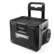 TOUGHBUILT StackTech 22.3-in Black Plastic Wheels Lockable Tool Box