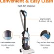 Amazon Basics Upright Bagless Lightweight Vacuum Cleaner, Black and White - 2
