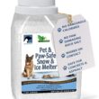 Just For Pets Snow & Ice Melter Safe for Pets & Paws Contains No Toxic Chlorides or Painful to The Paw Rock Salt