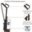Amazon Basics Upright Bagless Lightweight Vacuum Cleaner, Black and White - 3