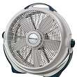 Lasko Wind Machine Air Circulator Floor Fan, 3 Speeds, Pivoting Head for Large Spaces, 20