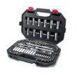 Husky 144-Position 1/4 in. and 3/8 in. Drive Mechanics Tool Set (75-Piece)