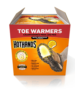 HotHands Toe Warmers - Long Lasting, Odorless, Air Activated - Up to 8 Hours of Heat - 20 Pair