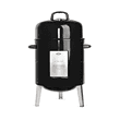 Masterbuilt John McLemore Signature Series 365-Sq in Black Vertical Charcoal Smoker