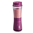 Hamilton Beach Portable Blender for Shakes and Smoothies with 14 Oz BPA Free Travel Cup and Lid, Raspberry (51131)
