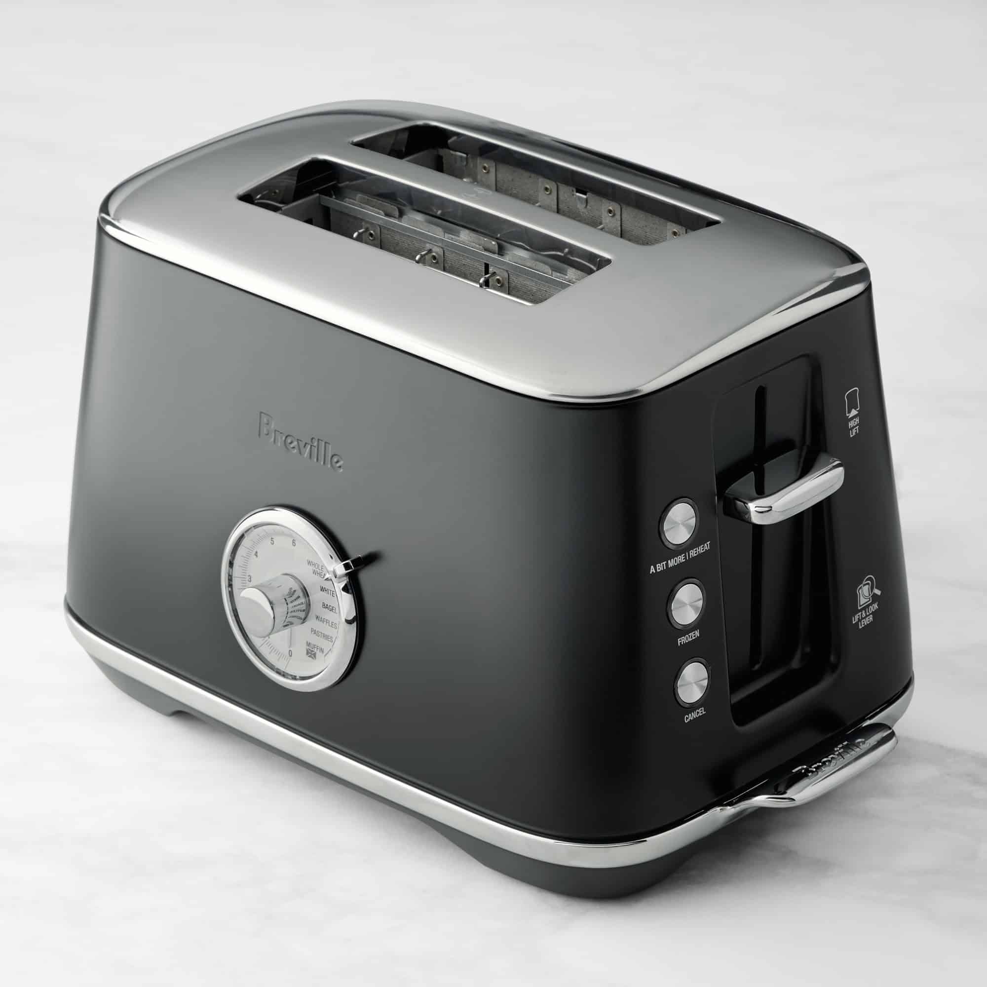 Breville 2Slice Luxe Toaster Black Truffle