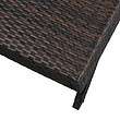 EDYO LIVING BestHomeChoice Set of 2 Wicker Brown Wicker Frame Stationary Chaise Lounge Chair with Woven Seat
