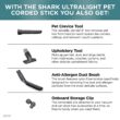 Shark 120 Volt Corded Pet Stick Vacuum (Convertible To Handheld)