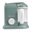 BEABA Babycook Solo 4 in 1 Baby Food Maker, Baby Food Processor, Steam Cook + Blend, Lrg Capacity 4.5 Cups - 27 Servings in 20 Mins, Cook Healthy Baby Food at Home, Dishwasher Safe, Eucalyptus - 1