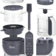Babymoov Duo Meal Station Food Maker 6 in 1 Food Processor with Steam Cooker, Multi-Speed Blender, Baby Purees, Warmer, Defroster, 1 Count (Pack of 1) (Nutritionist Approved) - 8