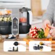 Babymoov Duo Meal Station Food Maker 6 in 1 Food Processor with Steam Cooker, Multi-Speed Blender, Baby Purees, Warmer, Defroster, 1 Count (Pack of 1) (Nutritionist Approved) - 6