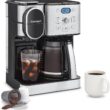 Cuisinart Coffee Maker, 12-Cup Glass Carafe, Automatic Hot & Iced Coffee Maker, Single Server Brewer, Stainless Steel, SS-16 - 1