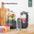 Babymoov Duo Meal Station Food Maker 6 in 1 Food Processor with Steam Cooker, Multi-Speed Blender, Baby Purees, Warmer, Defroster, 1 Count (Pack of 1) (Nutritionist Approved) - 3