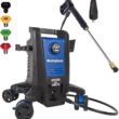 Westinghouse ePX3100 Electric Pressure Washer, 2300 Max PSI 1.76 Max GPM with Anti-Tipping Technology, Onboard Soap Tank, Pro-Style Steel Wand, 5-Nozzle Set, for Cars/Fences/Driveways/Home/Patios - 1