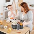Babymoov Duo Meal Station Food Maker 6 in 1 Food Processor with Steam Cooker, Multi-Speed Blender, Baby Purees, Warmer, Defroster, 1 Count (Pack of 1) (Nutritionist Approved) - 2