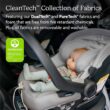 UPPAbaby Mesa Max Infant Car Seat/Base with Load Leg and Robust Infant Insert Included/Innovative Safety Features + Simple Installation/Direct Stroller Attachment/Anthony (White+Grey Chenille) - 3
