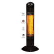 Westinghouse 4080-BTU 110-Volt Black Stainless Steel Electric Patio Heater