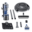 Prolux Blue Bagless Canister Vacuum with HEPA Filter, Pet Hair Tool, and Dual HEPA Shield Filtration